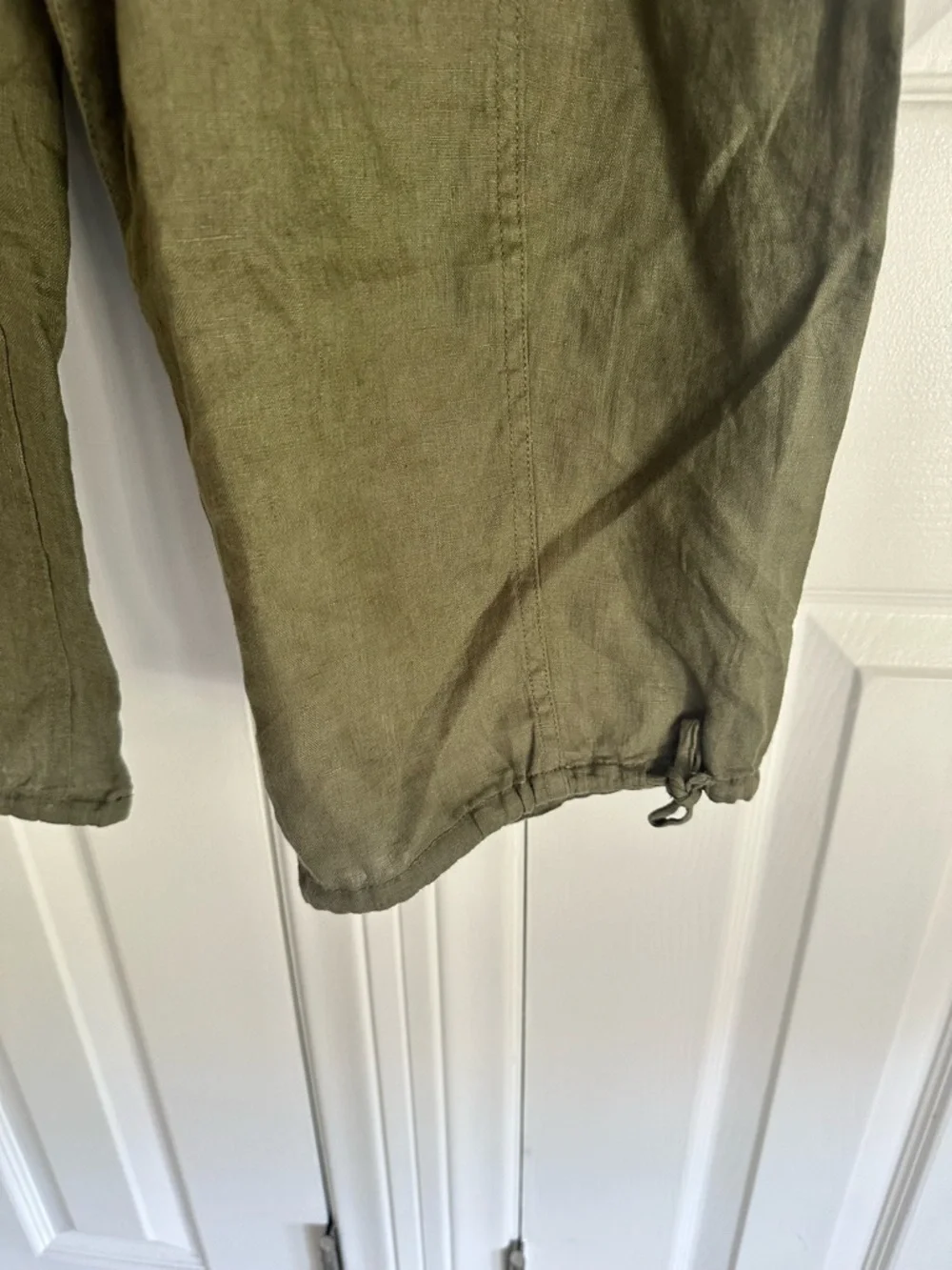 Everlane THE CARGO CURVE PANT IN LINEN